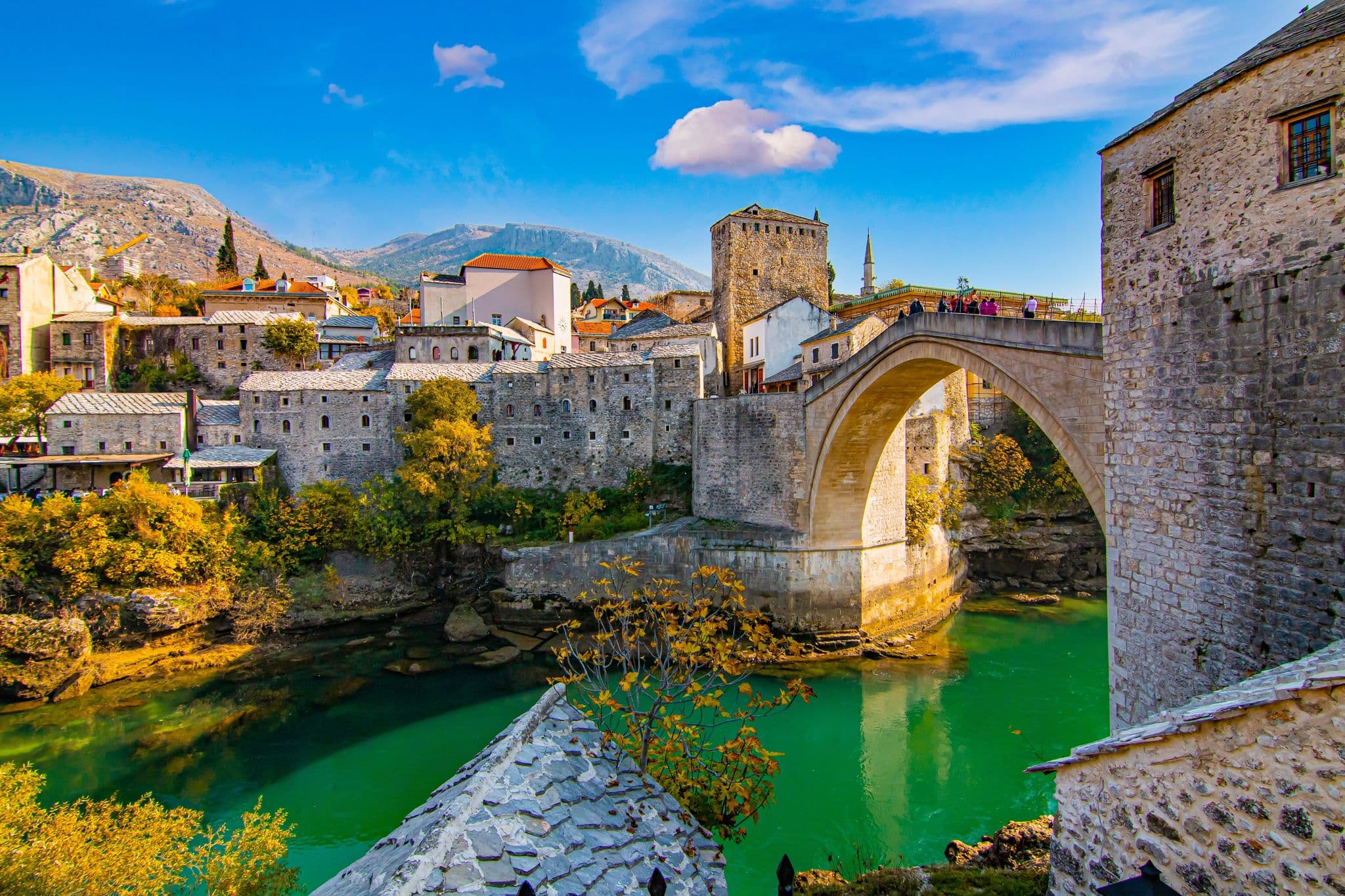 Vizesiz Uçaklı Balkan Turu · 5 Ülke, 13 Şehir — Sarajevo, Mostar, Kotor, Tirana, Skopje, Prizren